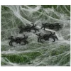 NEU Spinnen schwarz, 4 Stück, ca. 8cm