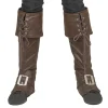 NEU Stiefelstulpen / Gamaschen Deluxe, braun, Einheitsgröße, Überzieher für Schuhe