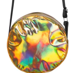 NEU Tasche Holographisch Gold, 20cm