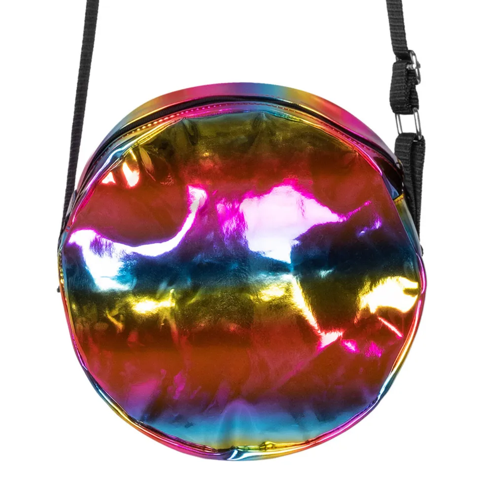 NEU Tasche Holographisch Regenbogen, 20cm