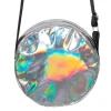 NEU Tasche Holographisch Silber, 20cm