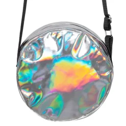 NEU Tasche Holographisch Silber, 20cm