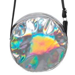 NEU Tasche Holographisch Silber, 20cm
