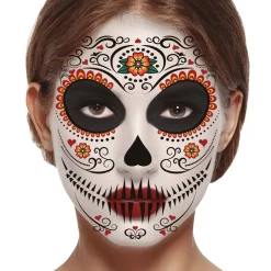 NEU Temporäres Tattoo Halloween Day of the Dead, 30x14cm