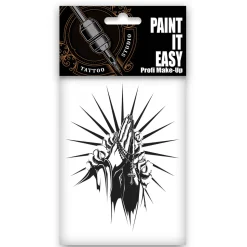 NEU Temporäres Tattoo-Motiv Reality, 10,5 x 14,8cm, Prison betende Hände