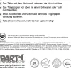 NEU Temporäres Tattoo-Motiv Reality, 10,5 x 14,8cm, Vintage Sterne