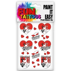 NEU Temporäres Tattoo-Motiv, 10,5 x 14,8cm, Karneval Düsseldorf Wappen