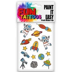 NEU Temporäres Tattoo-Motiv, 10,5 x 14,8cm, Kids Space