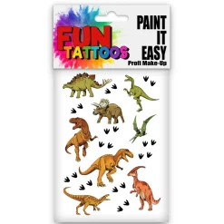 NEU Temporäres Tattoo-Motiv, 10,5 x 14,8cm, Kids Dino