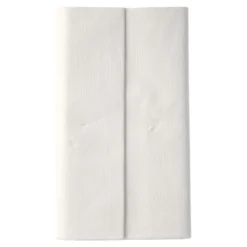 NEU Tissue-Tischdecke Royal Collection, mit Prägung, 120 x 180 cm, Weiß