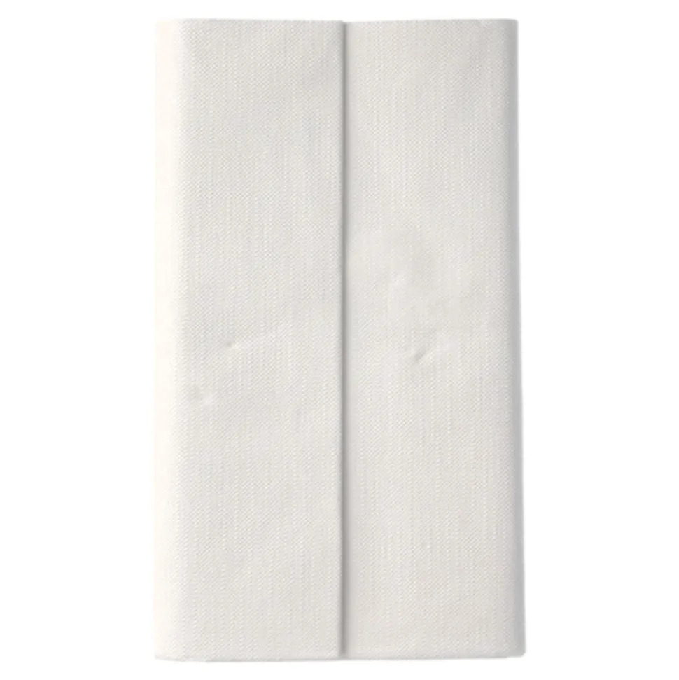 NEU Tissue-Tischdecke Royal Collection, mit Prägung, 120 x 180 cm, Weiß