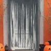NEU Türvorhang Halloween-Fetzen, 1x2m, grau