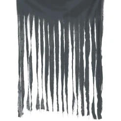 NEU Türvorhang Halloween-Fetzen, 1x2m, grau