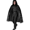NEU Umhang Halloween Geister, mit Kapuze, schwarz, 120cm
