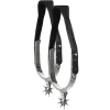NEU Westernsporen Cowboy / Cowgirl, größenverstellbar, silber, 2 Stück