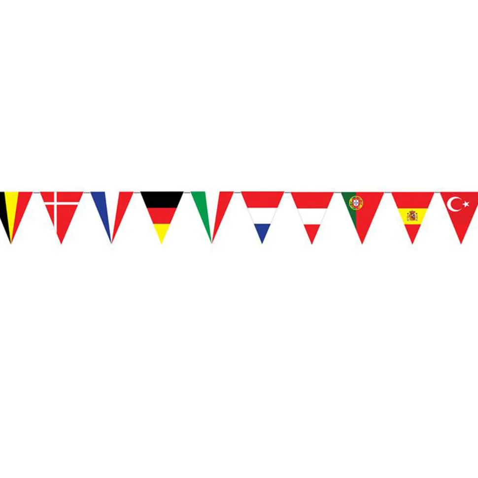 NEU Wimpelkette Europäische Länder, 5m