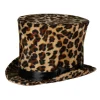 NEU Zylinder Flair Deluxe Leopard, Samtzylinder für Kopfweiten Gr. 57-58cm