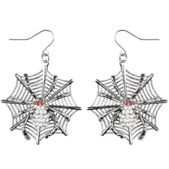 Ohrringe Spinnennetz