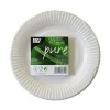 Pappteller Pure, rund, Ø 19 cm, 25 Stück, weiß