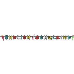 Partykette Hurra Schule, 1,80 m