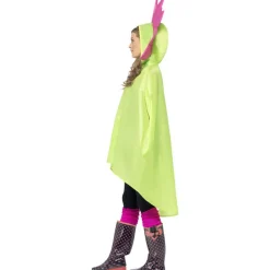 Party-Poncho, Blume, Einheitsgröße, 1 Stück
