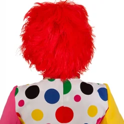 Perücke Clown, rot