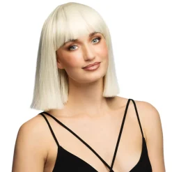 Perücke Damen Djamilla, Longbob, Premium-Qualität, Blond