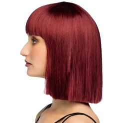 Perücke Damen Djamilla, Longbob, Premium-Qualität, Sienna Braun
