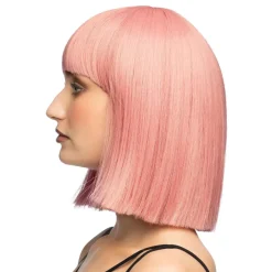 Perücke Damen Djamilla, Longbob, Premium-Qualität, Lachs