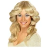 Perücke Damen 70er Filmstar, gewellt und gestuft, blond