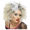 Perücke Damen 80er Wild Pop-Queen, blond