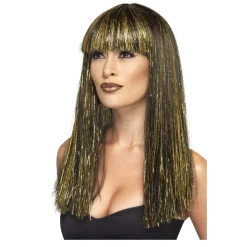 Perücke Damen Ägyptische Göttin, schwarz-gold