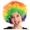 Perücke Unisex Damen Super-Riesen-Afro Locken regenbogen, bunt
