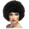 Perücke Unisex Damen Super-Riesen-Afro Locken, schwarz