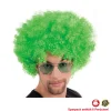Perücke Unisex Herren Super-Riesen-Afro Locken, grün - SPARPACK mit 6 Stück