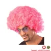 Perücke Unisex Herren Super-Riesen-Afro Locken, pink - SPARPACK mit 6 Stück