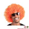 Perücke Unisex Herren Super-Riesen-Afro Locken, orange - SPARPACK mit 12 Stück