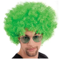 Perücke Unisex Super-Riesen-Afro Locken, grün