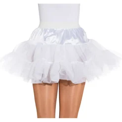 Petticoat für Damen, 2-lagig, weiß, Gr. 36-38