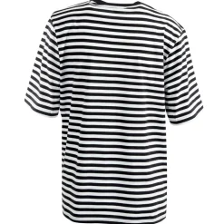 Ringelshirt, schwarz-weiß, kurzarm, Gr. S