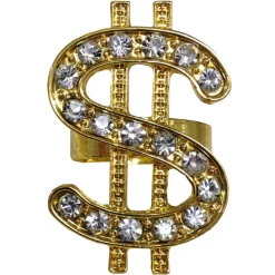 SALE Armband Dollar-Zeichen, gold