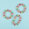 SALE Armband Kristall mit bunten Streifen, 8 Stk.