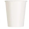 SALE Becher aus Pappe, 8 Stück, Größe ca. 250ml, weiß, Premiumqualität ohne Plastik