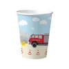 SALE Becher, recycelbar aus Pappe, Feuerwehr 8 Stk. 0,2 ltr.