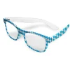 SALE Brille Bayrisches Fest / Bayern-Raute, Bayern, Bayrische Dekoration, Blau-Weiß