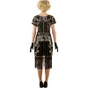 SALE Damen-Kostüm Charleston mit Ärmel, Gr. L-XL