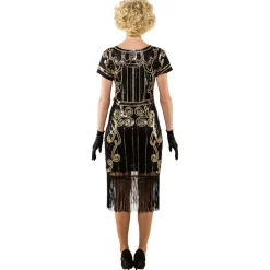 SALE Damen-Kostüm Charleston mit Ärmel, Gr. L-XL