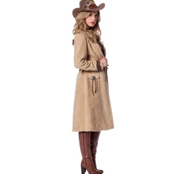 SALE Damen-Kostüm Cowgirl Mantel de Luxe, Gr. 34