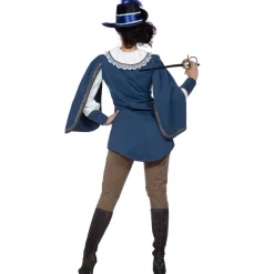SALE Damen-Kostüm Lady Musketier, Jacke und Hose, Gr. 36