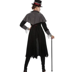 SALE Damen-Kostüm Mantel Vampirin, Gr. 36